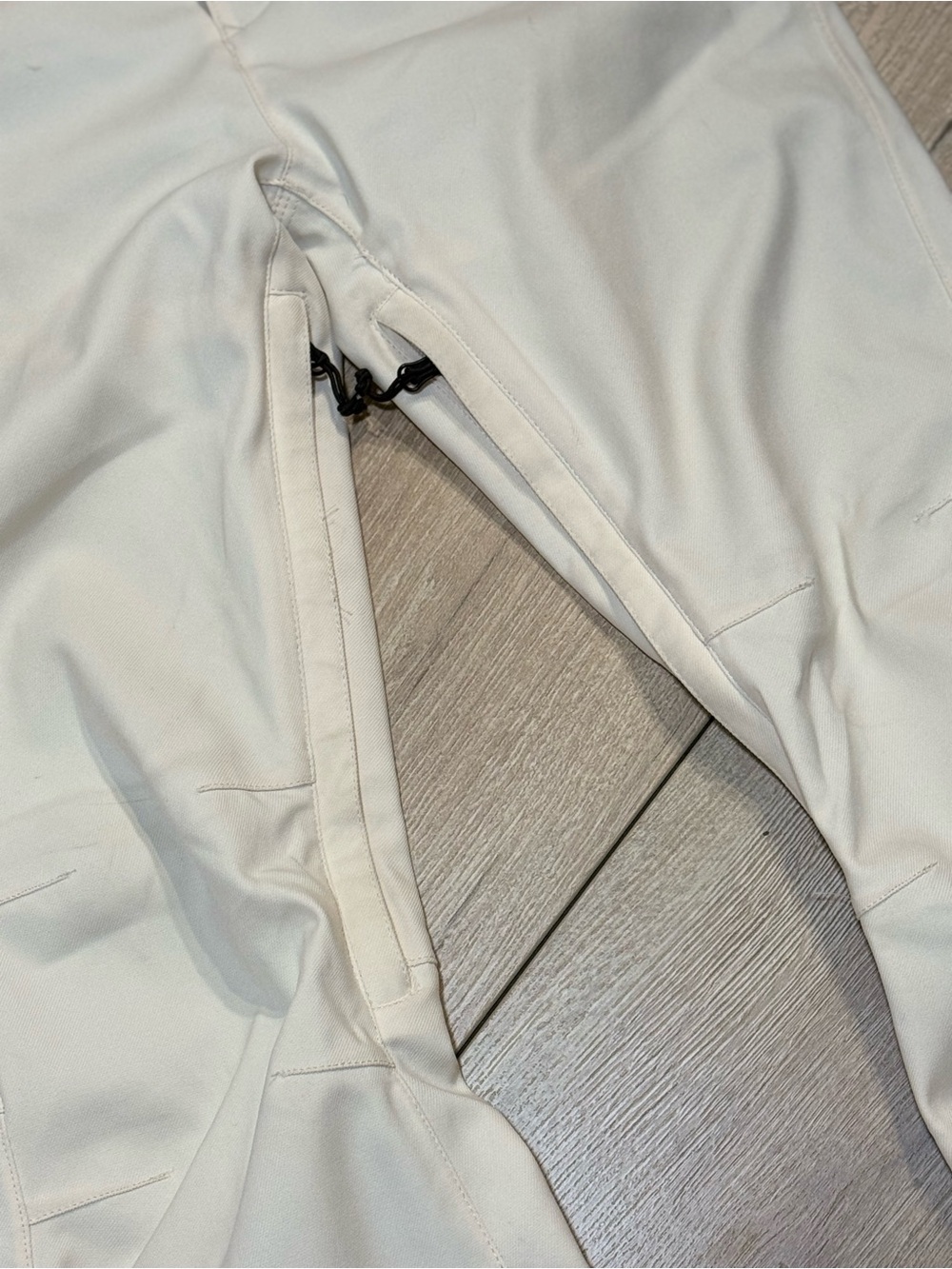 Volcom Cream Snowboard Ski Pants Waterproof Stretch Ivory Medium - Picture 4 of 16